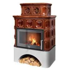 Kachlová kamna ABX Karelie exklusive, Hnědá